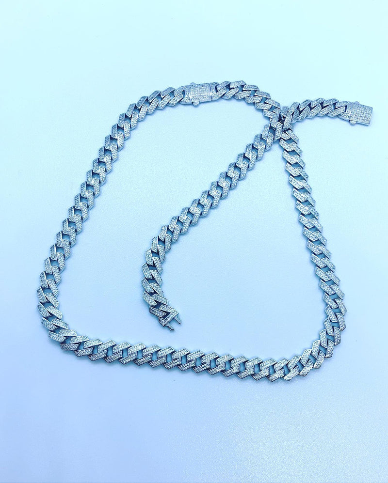 Cuban chain 18 kt gold