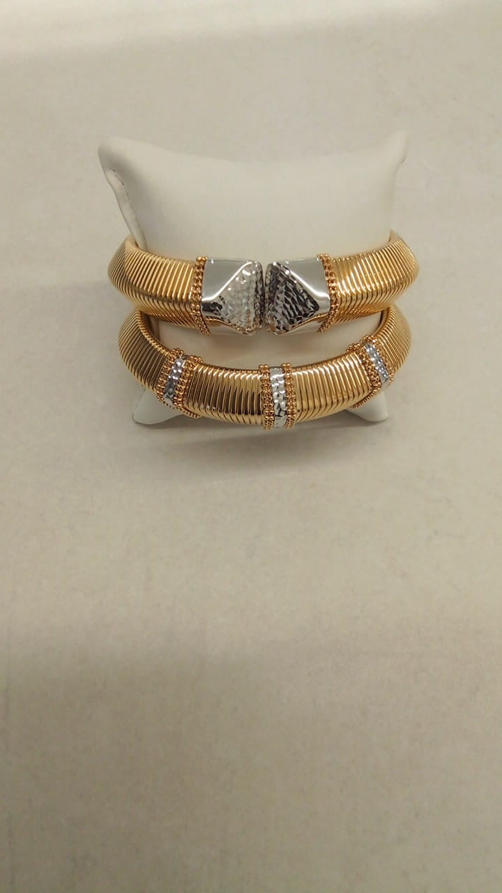 18kt Yellow & White Gold Bracelets