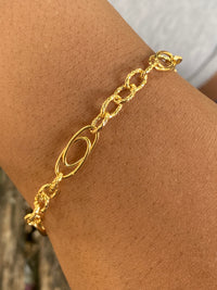 18kt Yellow Gold Ladies Bracelet